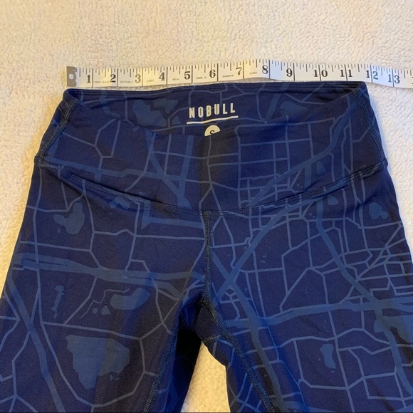 No Bull Mid Rise 7/8 Tights Deep Navy Leggings - Picture 7 of 15